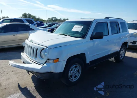 2016 Jeep Patriot Sport z USA, uszkodzony, nr VIN 1C4NJPBB1GD548487